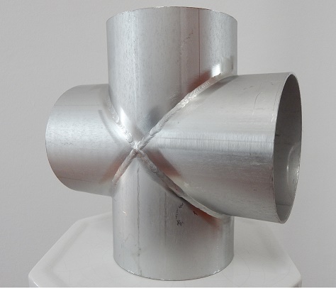 Edelstahl X-Stück (Kreuzstück)