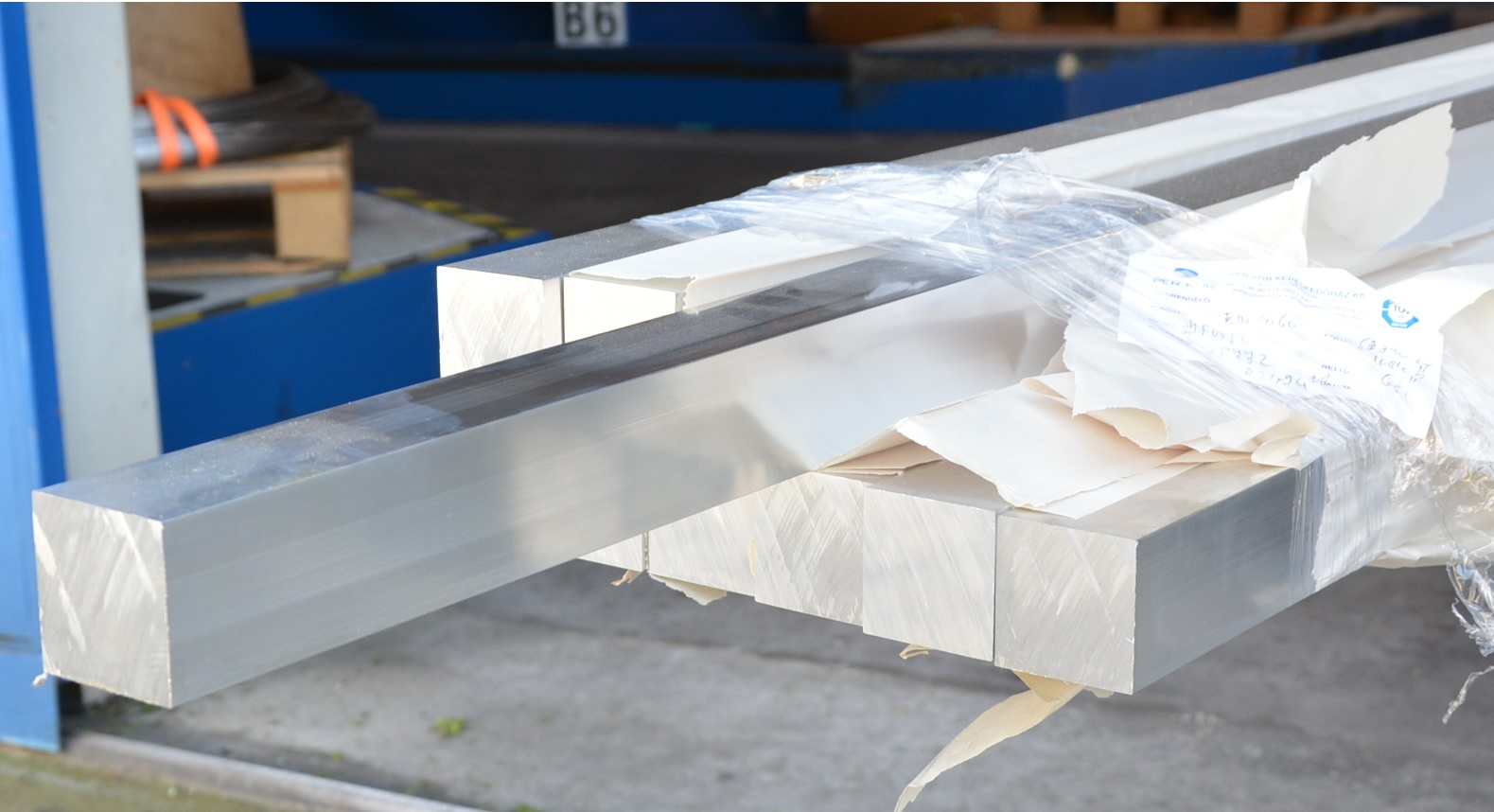 Aluminium Vierkantstangen